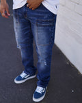 8078 Blue Wash Denim