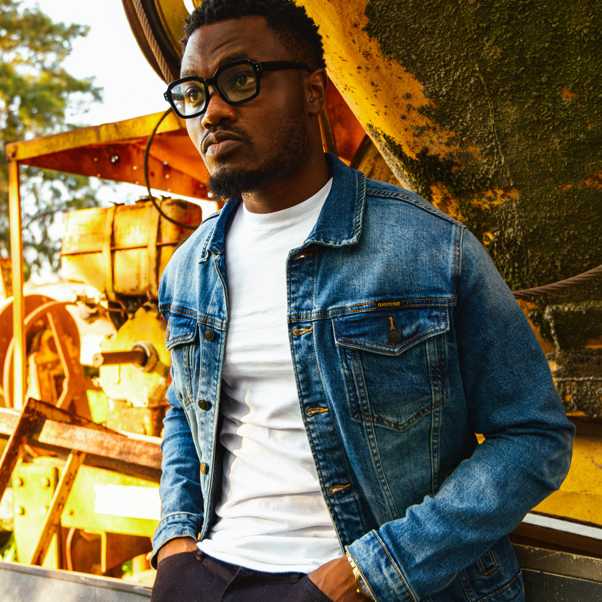 Light Wash Denim Jacket – 8084 - Gasoline Denim Co